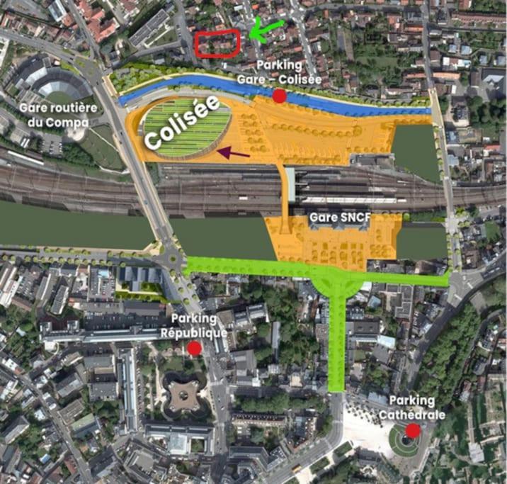Studio 2 Chartres Gare Et Colisee A 100 M ภายนอก รูปภาพ